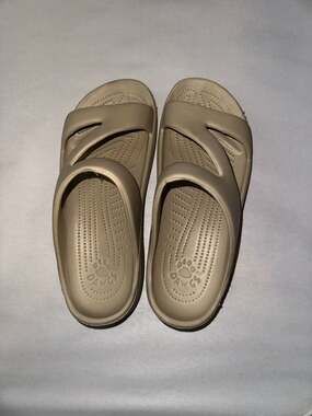 DAWGS Women's Z-Sandals Tan Slide Sandals